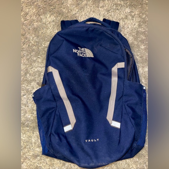 The North Face Vault Backpack, Monterey Blue/Silver Blue, One Size - Picture 1 of 11